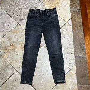 Frame High-Rise Black Women’s Jeans